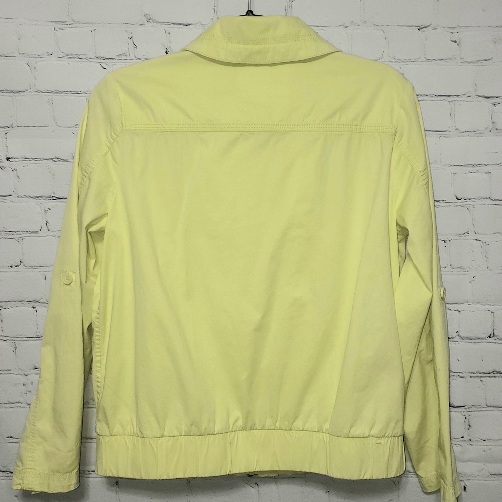 Sonoma Sz Med Lime/Neon Yellow Zip Jacket - Picture 12 of 16